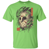 T-Shirts Lime / YXS Oni Jason Mask Youth T-Shirt