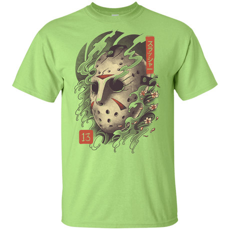 T-Shirts Mint Green / YXS Oni Jason Mask Youth T-Shirt