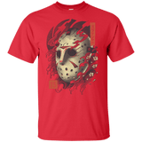 T-Shirts Red / YXS Oni Jason Mask Youth T-Shirt