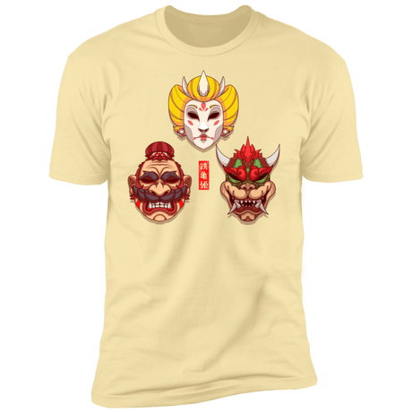 T-Shirts Banana Cream / S Oni Kingdom Men's Premium T-Shirt