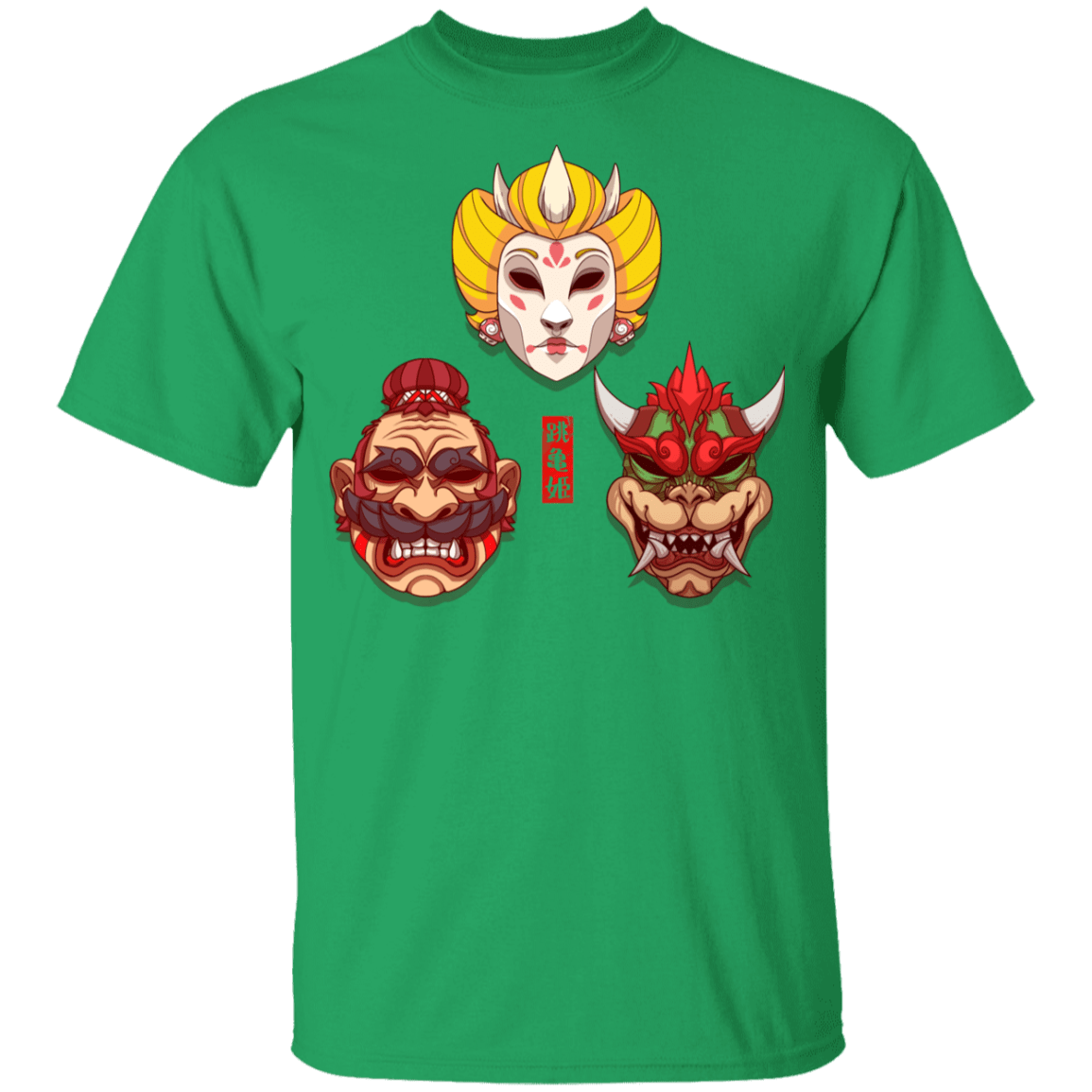 T-Shirts Irish Green / YXS Oni Kingdom Youth T-Shirt
