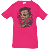 T-Shirts Hot Pink / 6 Months Oni Leather Mask Infant Premium T-Shirt