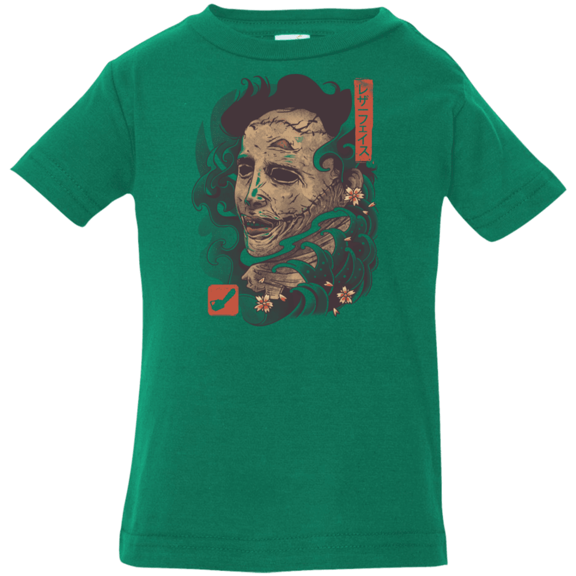 T-Shirts Kelly / 6 Months Oni Leather Mask Infant Premium T-Shirt