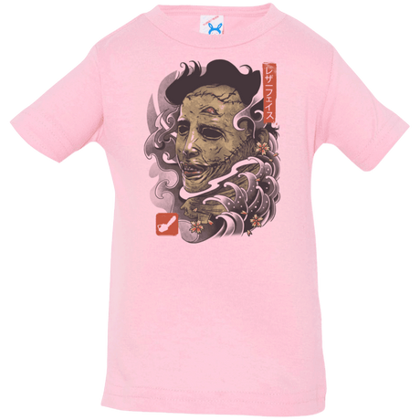 T-Shirts Pink / 6 Months Oni Leather Mask Infant Premium T-Shirt