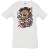 T-Shirts White / 6 Months Oni Leather Mask Infant Premium T-Shirt