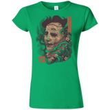 T-Shirts Irish Green / S Oni Leather Mask Junior Slimmer-Fit T-Shirt