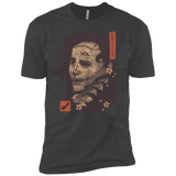 T-Shirts Heavy Metal / X-Small Oni Leather Mask Men's Premium T-Shirt