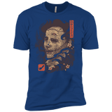 T-Shirts Royal / X-Small Oni Leather Mask Men's Premium T-Shirt