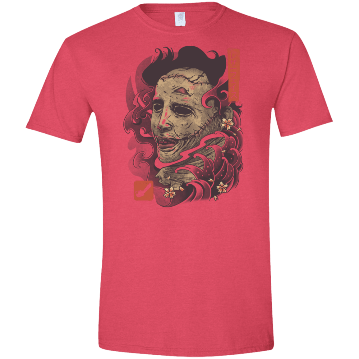 Oni Leather Mask Men's Semi-Fitted Softstyle