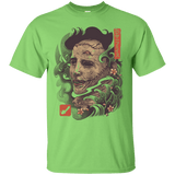 T-Shirts Lime / S Oni Leather Mask T-Shirt