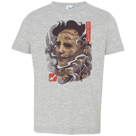 T-Shirts Heather Grey / 2T Oni Leather Mask Toddler Premium T-Shirt