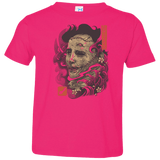 T-Shirts Hot Pink / 2T Oni Leather Mask Toddler Premium T-Shirt