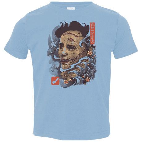 T-Shirts Light Blue / 2T Oni Leather Mask Toddler Premium T-Shirt