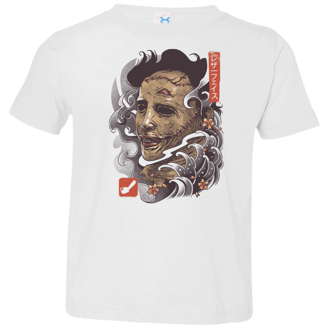 T-Shirts White / 2T Oni Leather Mask Toddler Premium T-Shirt