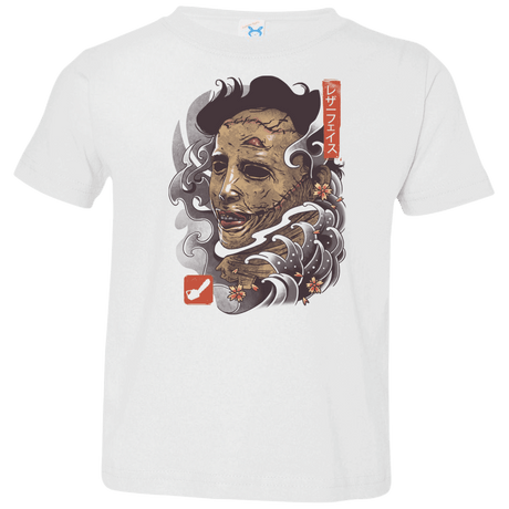 T-Shirts White / 2T Oni Leather Mask Toddler Premium T-Shirt