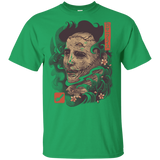 T-Shirts Irish Green / YXS Oni Leather Mask Youth T-Shirt