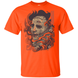 T-Shirts Orange / YXS Oni Leather Mask Youth T-Shirt