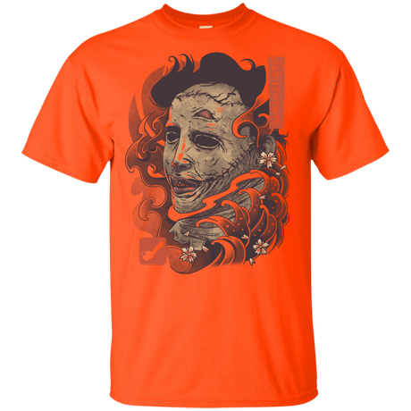 T-Shirts Orange / YXS Oni Leather Mask Youth T-Shirt