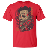 T-Shirts Red / YXS Oni Leather Mask Youth T-Shirt