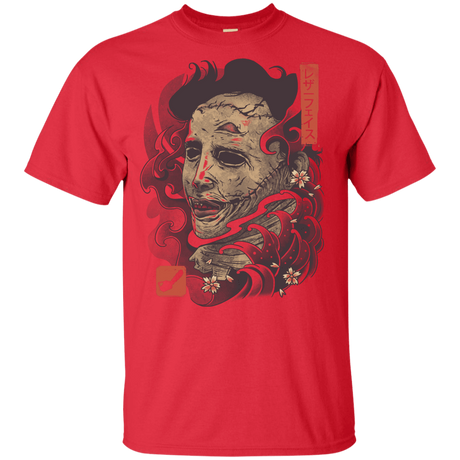 T-Shirts Red / YXS Oni Leather Mask Youth T-Shirt