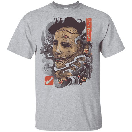 T-Shirts Sport Grey / YXS Oni Leather Mask Youth T-Shirt