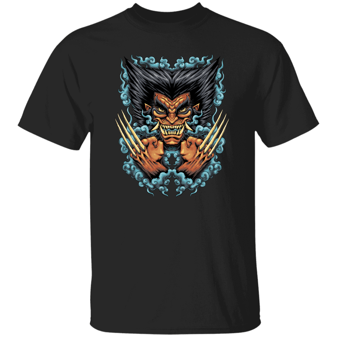 T-Shirts Black / S Oni Rage T-Shirt