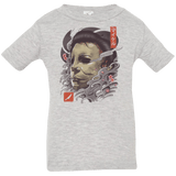 T-Shirts Heather Grey / 6 Months Oni Slasher Mask Infant Premium T-Shirt