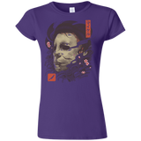 T-Shirts Purple / S Oni Slasher Mask Junior Slimmer-Fit T-Shirt