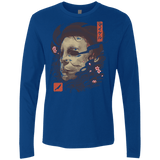 T-Shirts Royal / S Oni Slasher Mask Men's Premium Long Sleeve