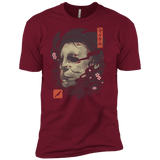T-Shirts Cardinal / X-Small Oni Slasher Mask Men's Premium T-Shirt