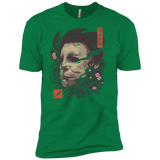 T-Shirts Kelly Green / X-Small Oni Slasher Mask Men's Premium T-Shirt