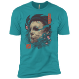 T-Shirts Tahiti Blue / X-Small Oni Slasher Mask Men's Premium T-Shirt