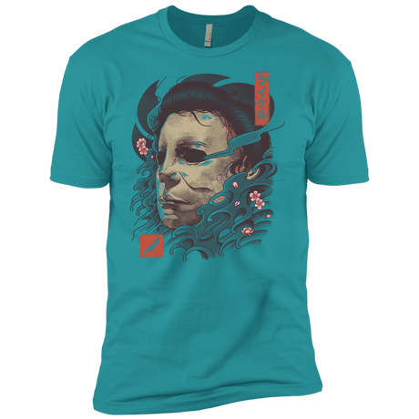 T-Shirts Tahiti Blue / X-Small Oni Slasher Mask Men's Premium T-Shirt