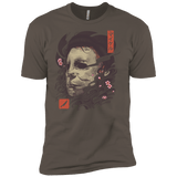T-Shirts Warm Grey / X-Small Oni Slasher Mask Men's Premium T-Shirt