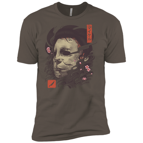 T-Shirts Warm Grey / X-Small Oni Slasher Mask Men's Premium T-Shirt