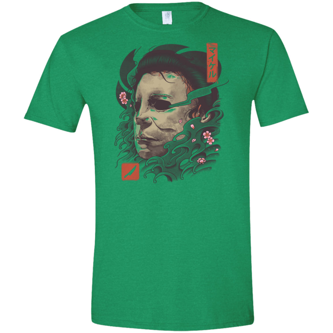 Oni Slasher Mask Men's Semi-Fitted Softstyle