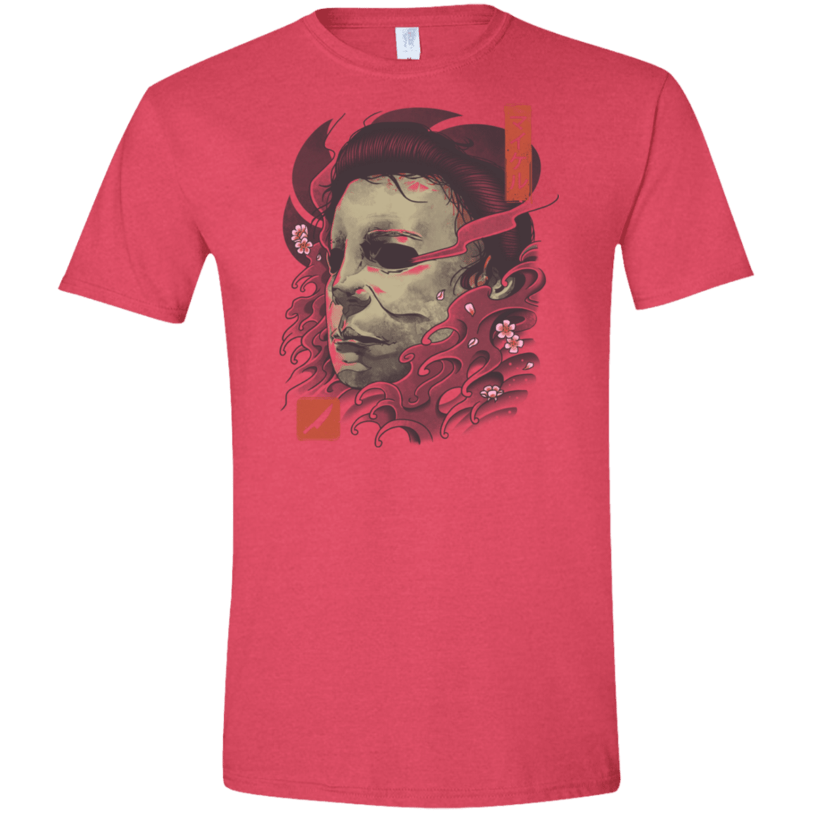 Oni Slasher Mask Men's Semi-Fitted Softstyle