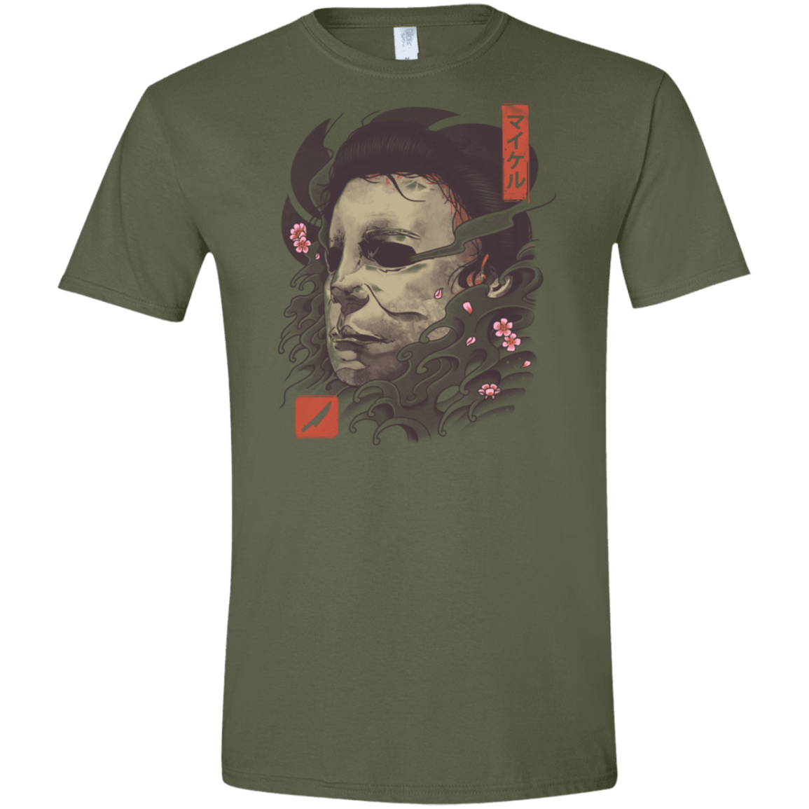 Oni Slasher Mask Men's Semi-Fitted Softstyle