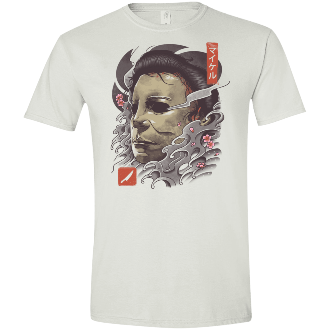 Oni Slasher Mask Men's Semi-Fitted Softstyle