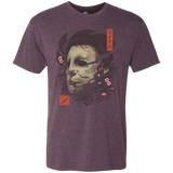 T-Shirts Vintage Purple / S Oni Slasher Mask Men's Triblend T-Shirt