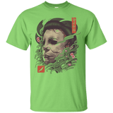 T-Shirts Lime / S Oni Slasher Mask T-Shirt