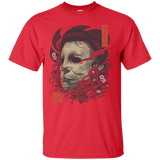 T-Shirts Red / S Oni Slasher Mask T-Shirt