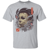 T-Shirts Sport Grey / S Oni Slasher Mask T-Shirt