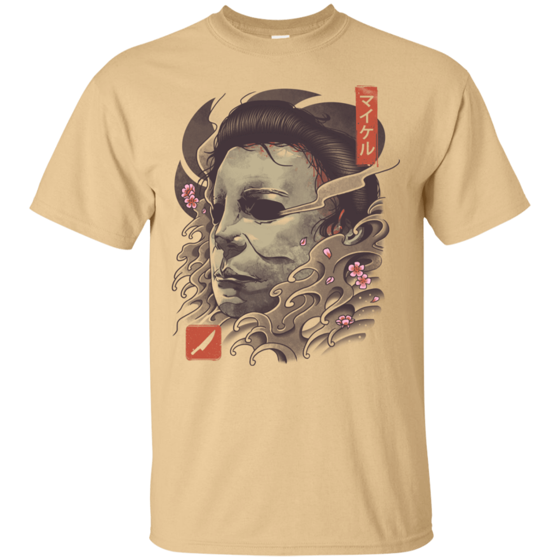 T-Shirts Vegas Gold / S Oni Slasher Mask T-Shirt