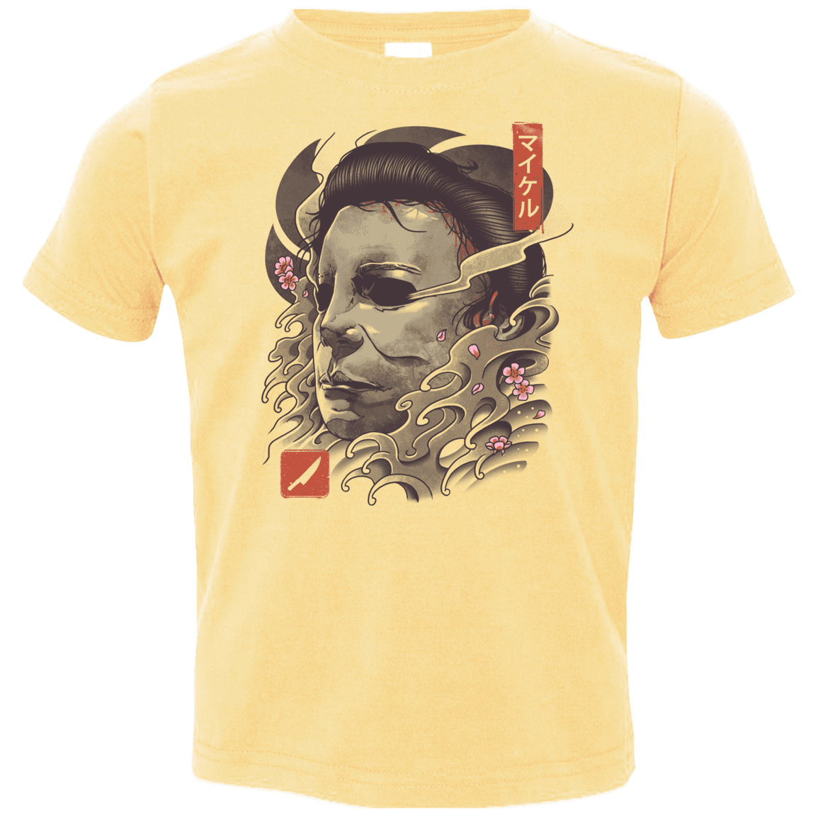 T-Shirts Butter / 2T Oni Slasher Mask Toddler Premium T-Shirt