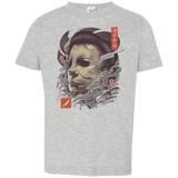 T-Shirts Heather Grey / 2T Oni Slasher Mask Toddler Premium T-Shirt