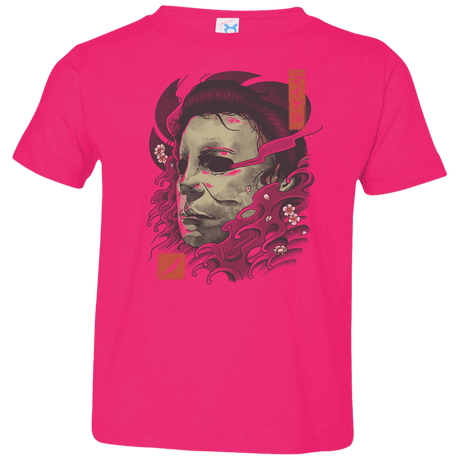 T-Shirts Hot Pink / 2T Oni Slasher Mask Toddler Premium T-Shirt