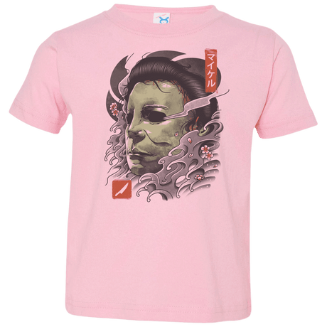 T-Shirts Pink / 2T Oni Slasher Mask Toddler Premium T-Shirt