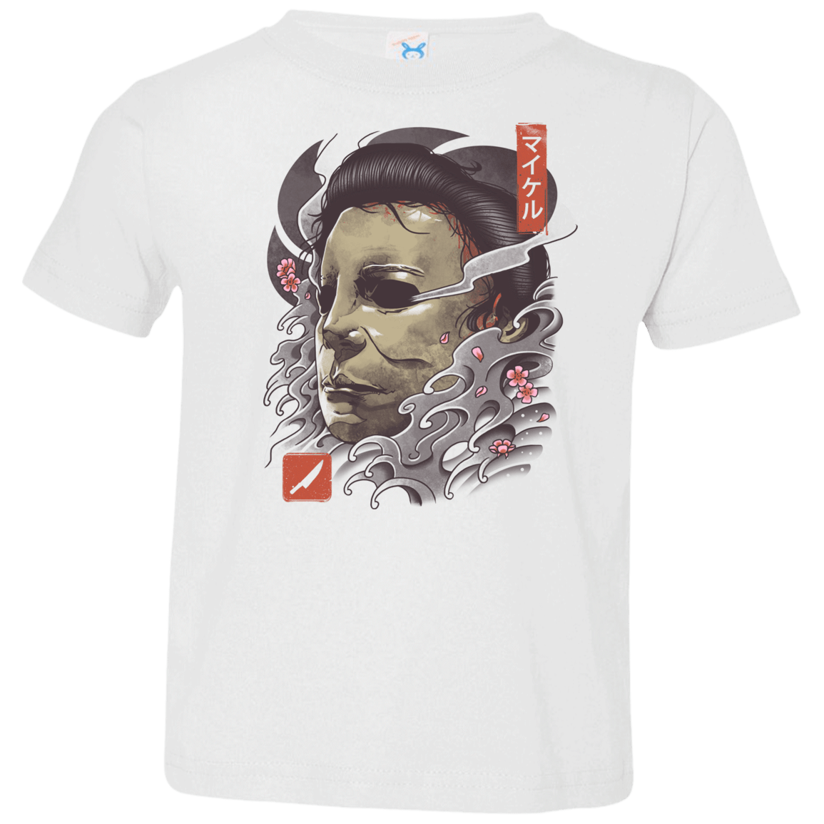 T-Shirts White / 2T Oni Slasher Mask Toddler Premium T-Shirt