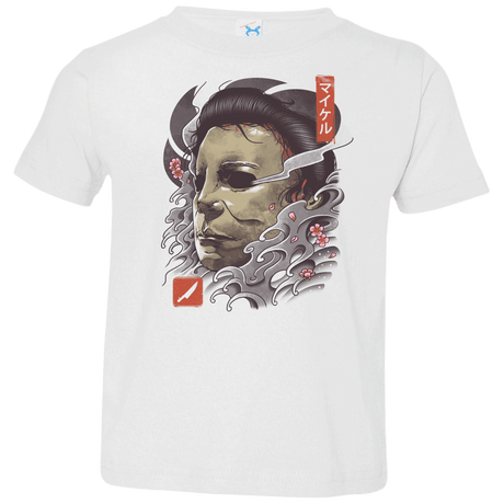 T-Shirts White / 2T Oni Slasher Mask Toddler Premium T-Shirt